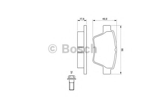 Колодки гальмівні дискові CITROEN/PEUGEOT C4/207/307 ''R ''>>07 ROADHOUSE арт. 0986494099