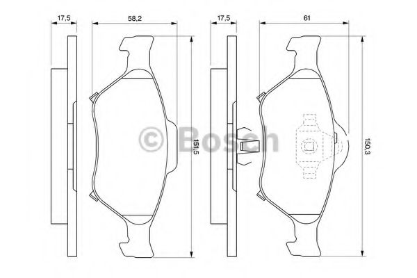 ГАЛЬМІВНІ КОЛОДКИ JAPANPARTS арт. 0986494101