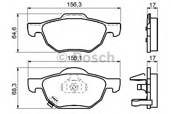 1 TOKO CARS арт. 0986494135