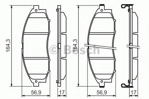 ГАЛЬМІВНІ КОЛОДКИ BLUEPRINT арт. 0986494152