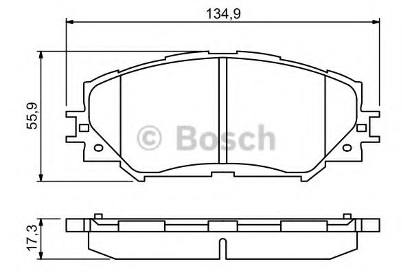 1 TOKO CARS арт. 0986494240