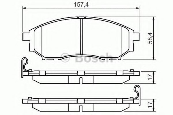 1 TRW арт. 0986494295