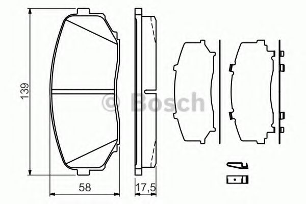 NISSHINBO арт. 0986494375