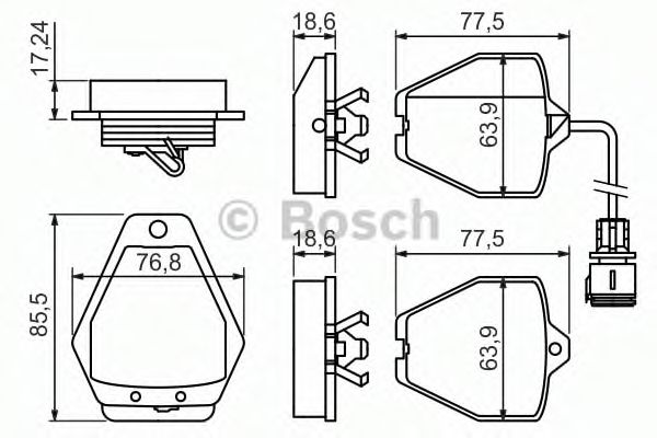 Колодки гальмівні AUDI A8 