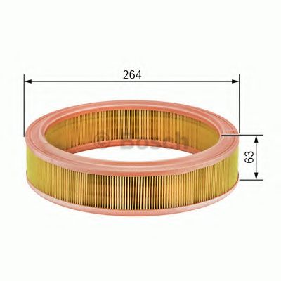 ПОВІТРЯНИЙ ФІЛЬТР JAPANPARTS арт. 1457429923