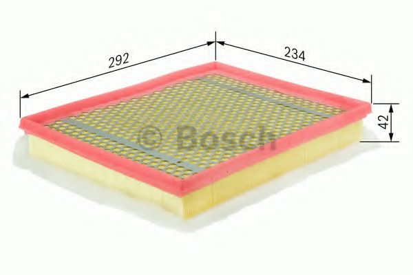 ПОВІТРЯНИЙ ФІЛЬТР UFI арт. F026400013