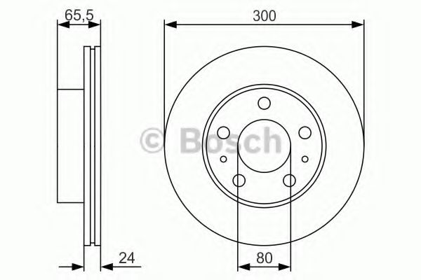 ДИСК ГАЛЬМIВНИЙ ПЕРЕДНIЙ PREMIUM2 BREMBO арт. 0986479R86