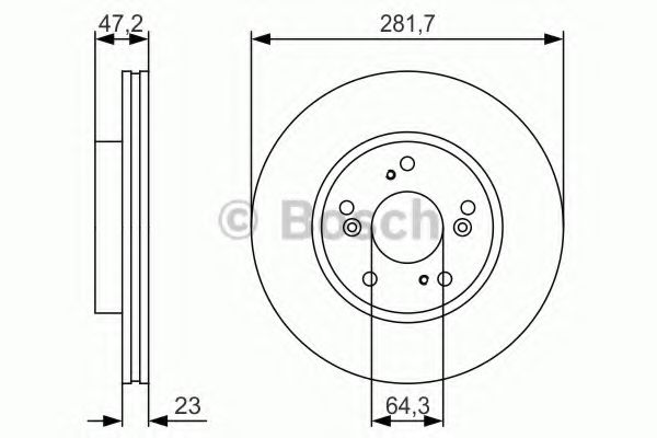 Р”РёСЃРє РіР°Р»СЊРјС–РІРЅРёР№ FEBIBILSTEIN арт. 0986479S47