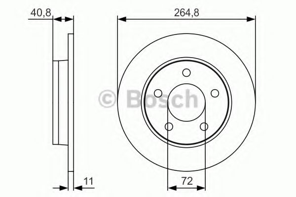 6 BREMBO арт. 0986479S50