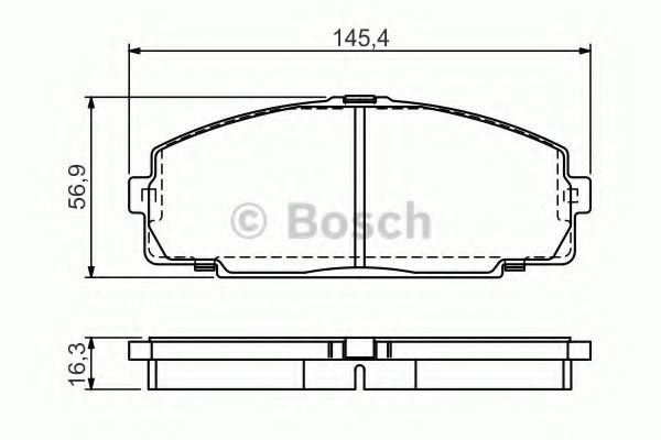 ДИСКОВI КОЛОДКИ ПЕРЕДНI PREMIUM2 TRW арт. 0986495058