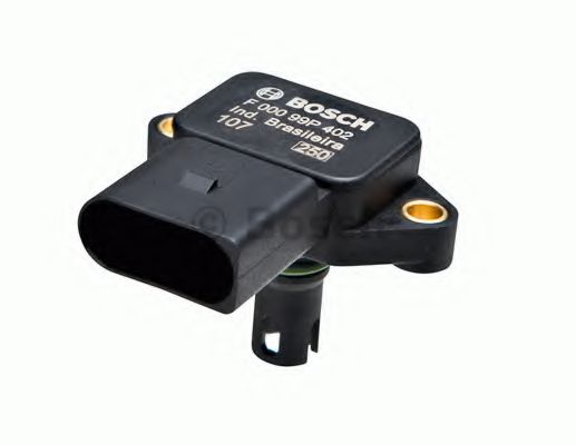 BOSCH VW Датчик тиску наддува Audi A3 1,6FSI VW 1,4/1,6FSI Skoda Seat MEAT & DORIA арт. F00099P402