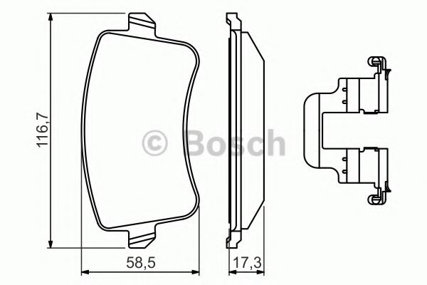 BOSCH арт. 0986494637