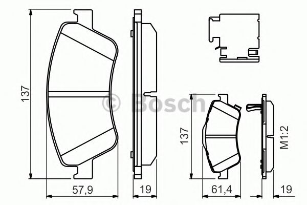 ДИСКОВІ КОЛОДКИ BLUEPRINT арт. 0986494638