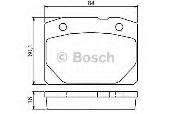 Гальмівні колодки дискові ABS арт. 0986494568