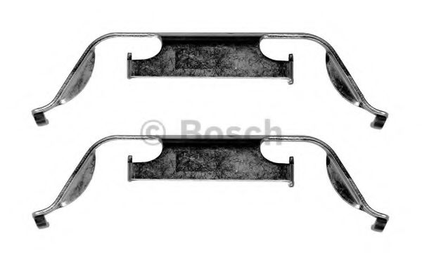 BOSCH установчий к-кт. гальм. колод. BMW E39