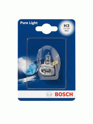 1987301006 BOSCH Лампа H3 12V 55W PK22S PURE LIGHT OSRAM арт. 1987301006