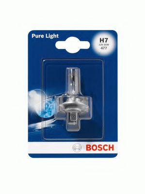 1987301012 BOSCH Лампа H7 12V 55W PX26D PURE LIGHT OSRAM арт. 1987301012