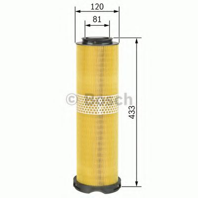 ПОВІТРЯНИЙ ФІЛЬТР ВСТАВКА FEBIBILSTEIN арт. F026400205