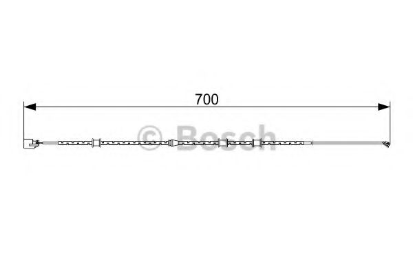 Датчик зносу гальмівних колодок
