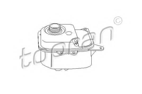 Компенсаційний бак, охолоджуюча рідина MONROE арт. 104391