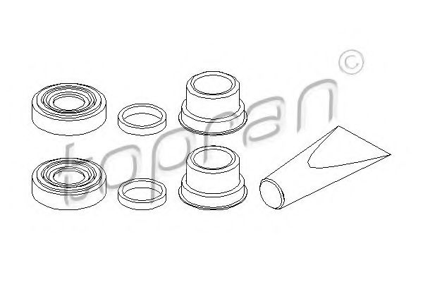Ремкомплект гальмівного супорта