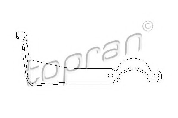 Кронштейн стабілізатора перед.