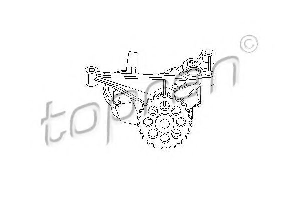 Масляний насос MERCEDES SPRINTER 2-T (B901, B902), SPRINTER 3-T (B903), SPRINTER 4-T (B904), V (638/2), VITO (W638) 2.3D/2.9D 01.95-05.06