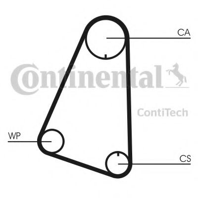 CT633   Ремінь ГРМ CONTI SYNCHROBELT DAYCO арт. CT633