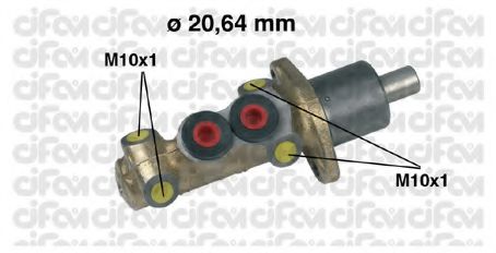 CIFAM PEUGEOT головний гальмівний циліндр CITROEN,PEUGEOT,RENAULT 20.64 ABE арт. 202059