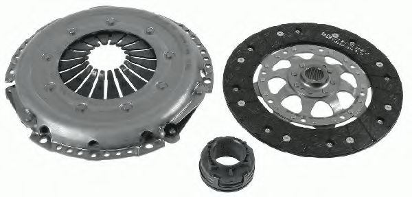 Комплект зчеплення AUDI, SEAT, SKODA, VW 1.8-1.8T-2.0  95-10 (Вир-во  SACHS) LUK арт. 3000951210