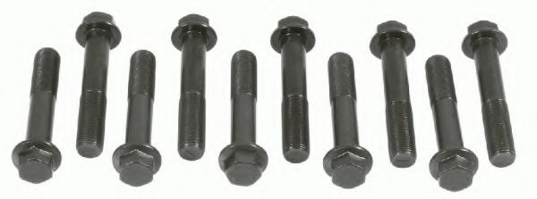 Комплект болтів маховика, кількість штук в упаковці 10шт (M16x88мм)
