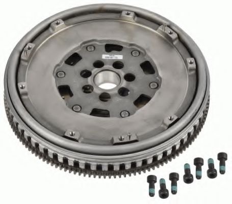 Маховик демпферний 1.5DCI 8V RENAULT Megane III 09-16, Megane II 03-09, Megane IV 16-, Scenic III 09-16, Scenic II 03-09, Laguna 07-15, Latitude 10-15, Kangoo 08-17; NISSAN Qashqai 07-14, Juke 10-19, Note 05-12, Tiida C11 04-12, Tiida C12 11-, NV200 10-;  LUK арт. 2294501172