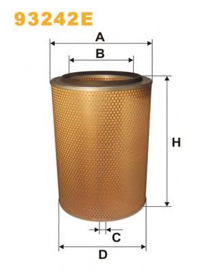 Фільтр повітряний FEBIBILSTEIN арт. 93242E