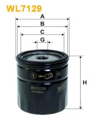 Р¤С–Р»СЊС‚СЂ РѕР»РёРІРё COMLINE арт. WL7129