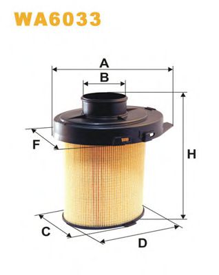 Р¤С–Р»СЊС‚СЂ РїРѕРІС–С‚СЂСЏ KNECHT арт. WA6033