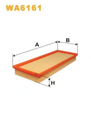 Р¤С–Р»СЊС‚СЂ РїРѕРІС–С‚СЂСЏ KNECHT арт. WA6161