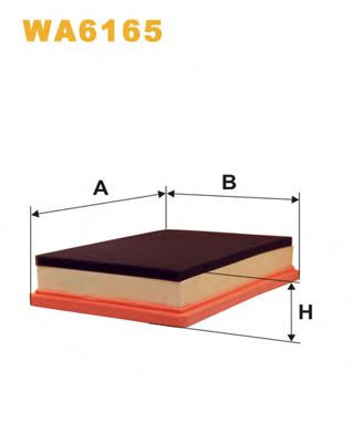 Фільтр повітря JAPANPARTS арт. WA6165