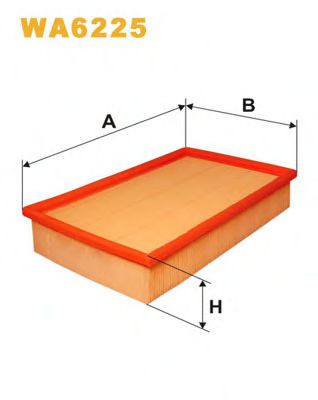 Р¤С–Р»СЊС‚СЂ РїРѕРІС–С‚СЂСЏ MECAFILTER арт. WA6225