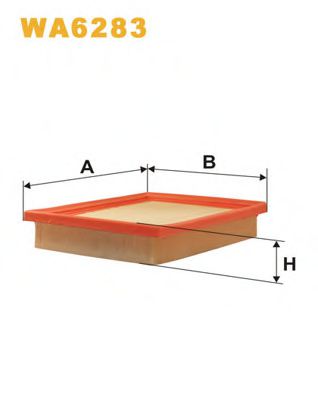 Фільтр повітря KNECHT арт. WA6283