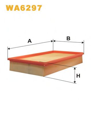 Р¤С–Р»СЊС‚СЂ РїРѕРІС–С‚СЂСЏ MECAFILTER арт. WA6297