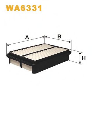 ФІЛЬТР ПОВІТРЯ KNECHT арт. WA6331