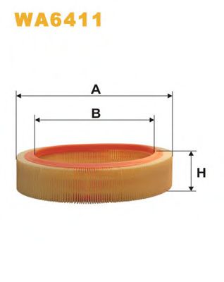 Р¤С–Р»СЊС‚СЂ РїРѕРІС–С‚СЂСЏ HENGSTFILTER арт. WA6411