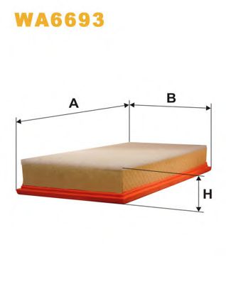 Р¤С–Р»СЊС‚СЂ РїРѕРІС–С‚СЂСЏ KNECHT арт. WA6693