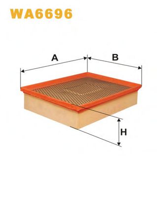 Р¤С–Р»СЊС‚СЂ РїРѕРІС–С‚СЂСЏ KNECHT арт. WA6696