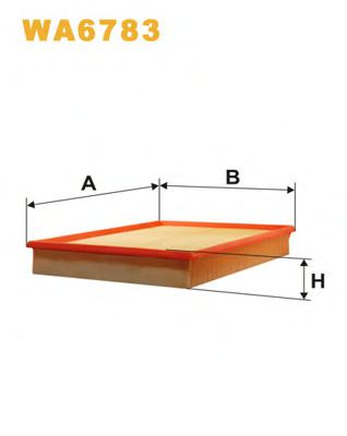 Р¤С–Р»СЊС‚СЂ РїРѕРІС–С‚СЂСЏ FILTRON арт. WA6783