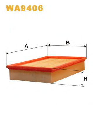 Р¤С–Р»СЊС‚СЂ РїРѕРІС–С‚СЂСЏ KNECHT арт. WA9406