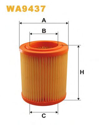 ФІЛЬТР ПОВІТРЯ KNECHT арт. WA9437