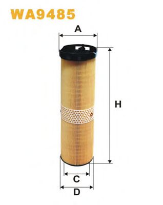 Р¤С–Р»СЊС‚СЂ РїРѕРІС–С‚СЂСЏ HENGSTFILTER арт. WA9485