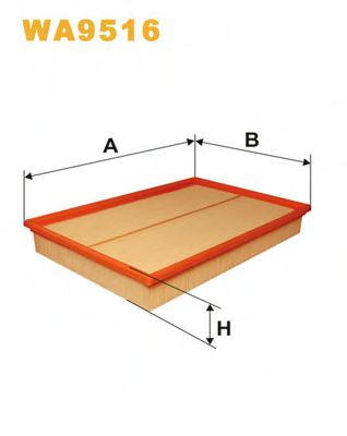 ФІЛЬТР ПОВІТРЯ KNECHT арт. WA9516