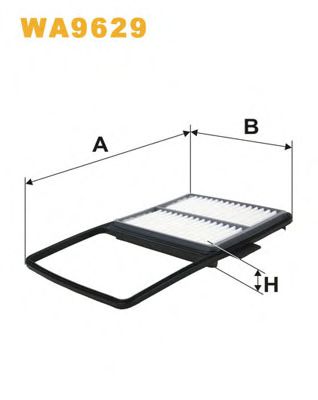 Фільтр повітря BOSCH арт. WA9629